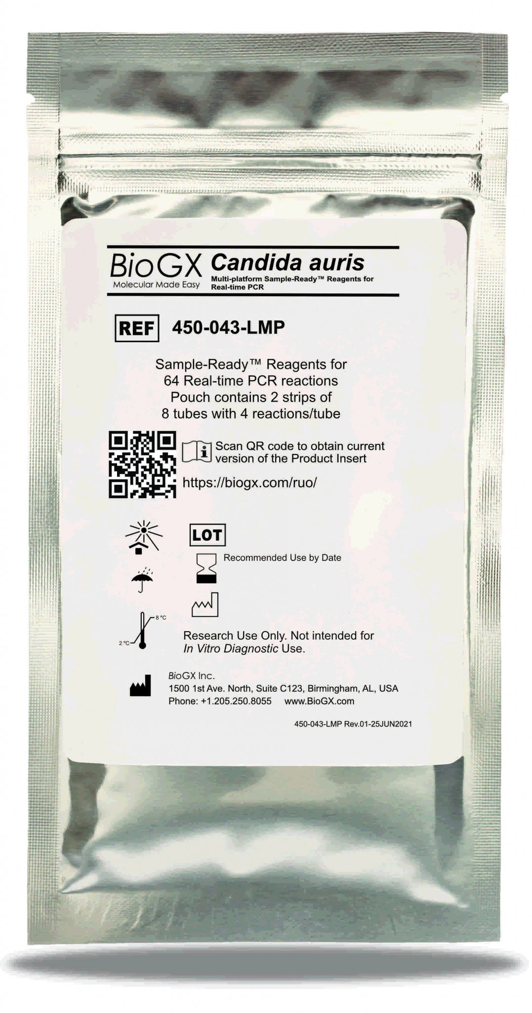 Candida auris Landing Page - BioGX